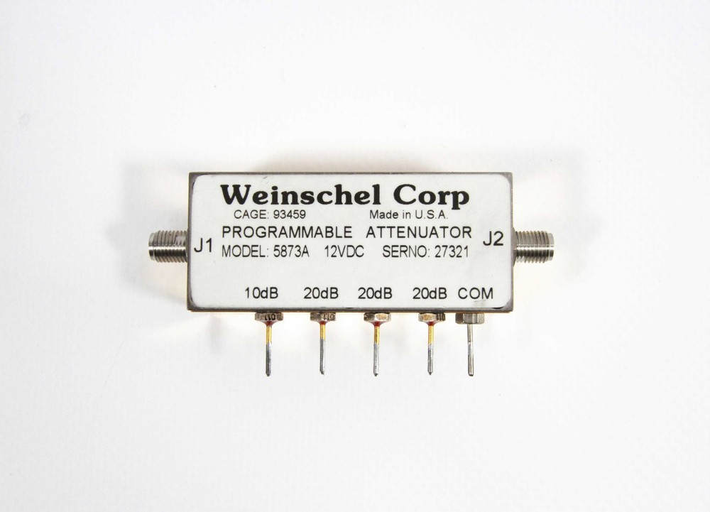 Weinschel 5873A Programmable Attenuator 12VDC