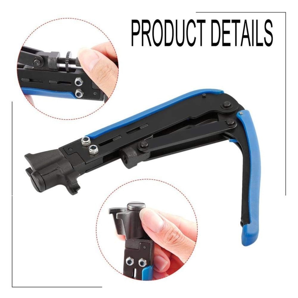 Yangoutool Coax Compression Tool, Coax Cable Crimper and RG6 Compression Tool...