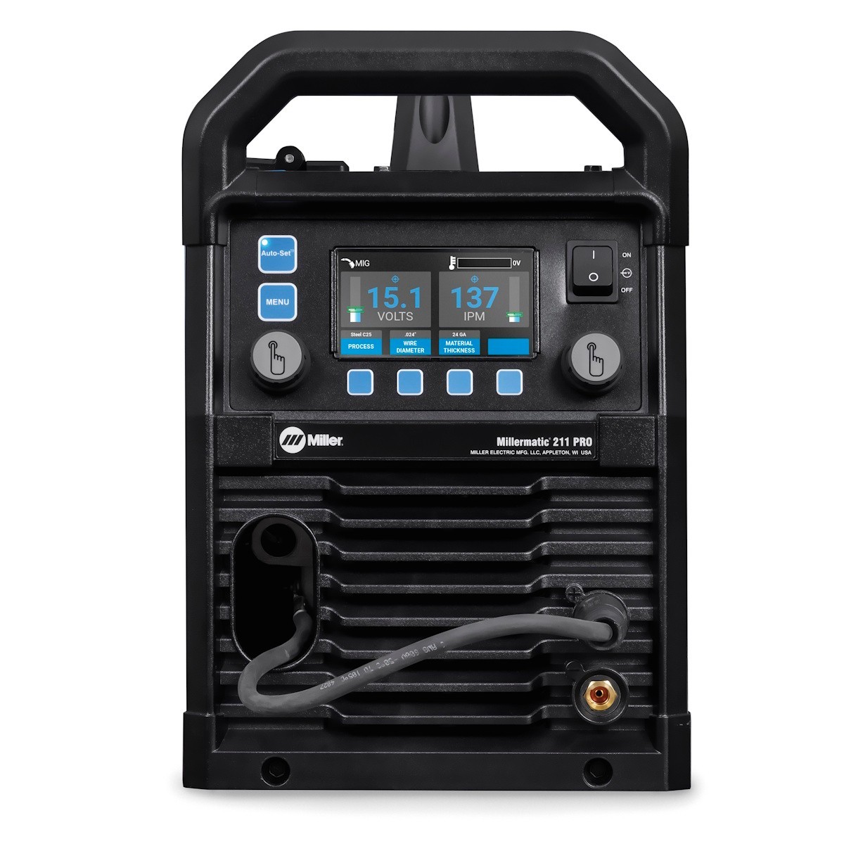 Miller Millermatic 211 PRO MIG Welder with Running Gear (951000073)