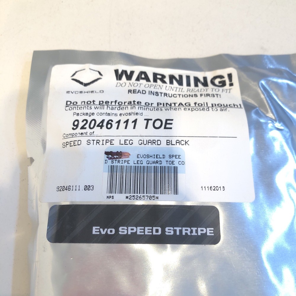 Evoshield Speed Stripe Toe Leg Guard Black 92046111