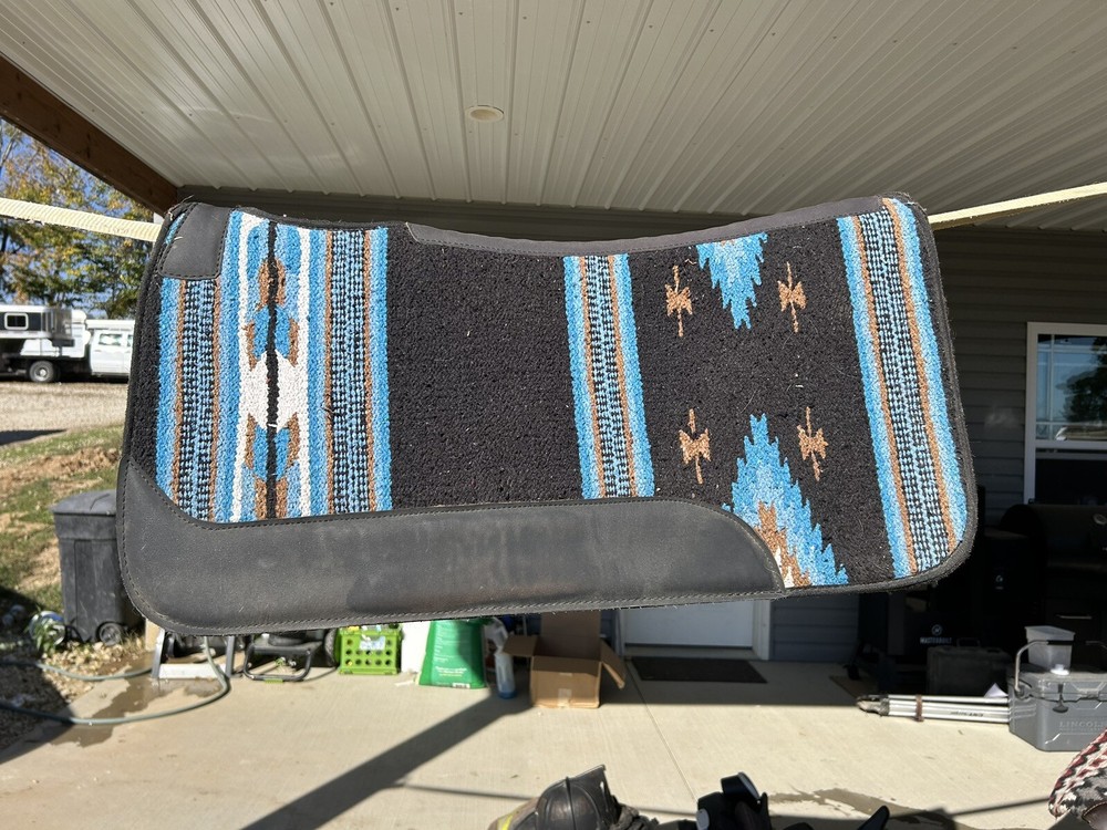 Weaver Contoured Wool Western Saddle Pad(332)