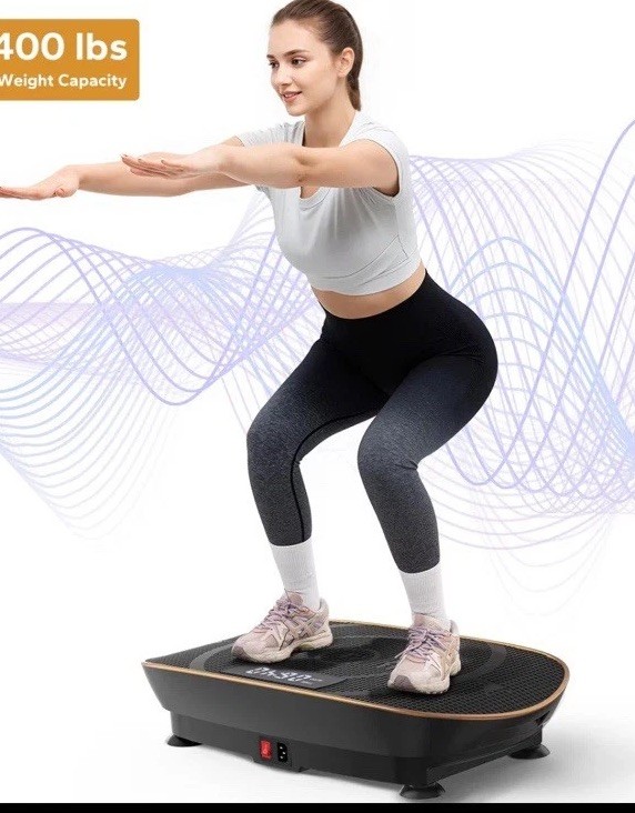 MERACH 2398 Vibration Plate Exercise Machine Vibration Plate Bluetooth Auto Mode