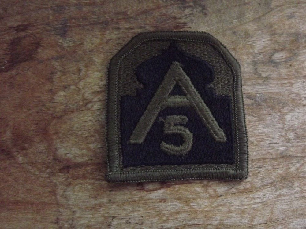 5th Army Patch, Subdued - INV# C1007