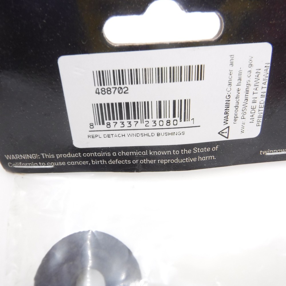 4 Pack Twin Power Detachable Windshield Bushing Replacements 488702