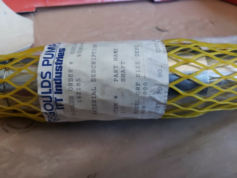 Goulds Shaft PART#9228641010R