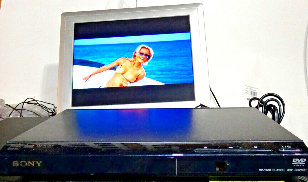 SONY DVD / CD Player DVP-SR210P  - TESTED