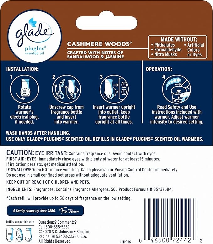Plug In Air Freshener Refills