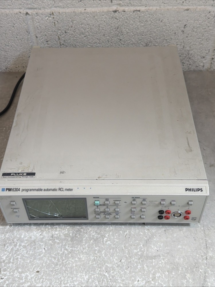 Philips Fluke PM6304 Programmable Automatic RCL Meter - Read Description