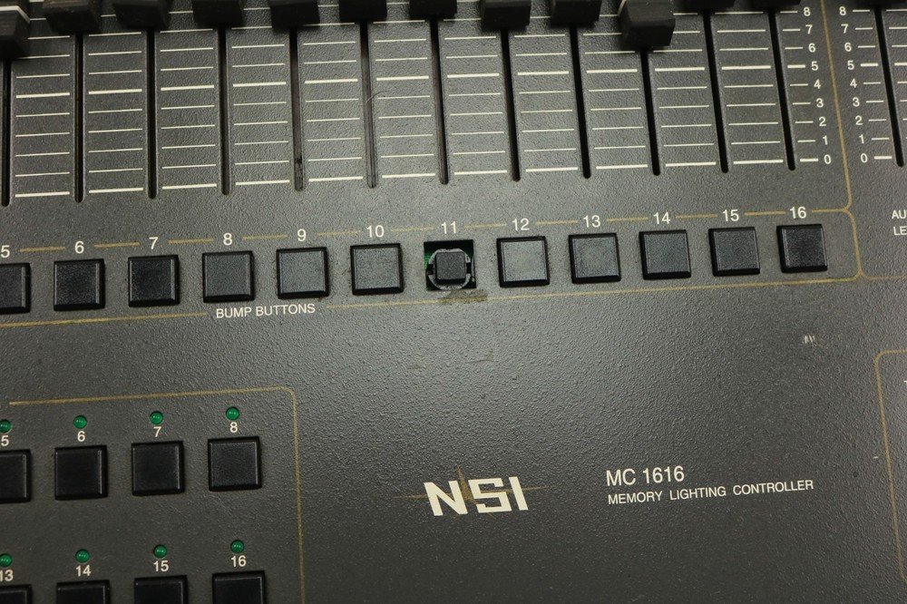 NSI MC 1616 16-Channel Memory Lighting Controller Console AS IS