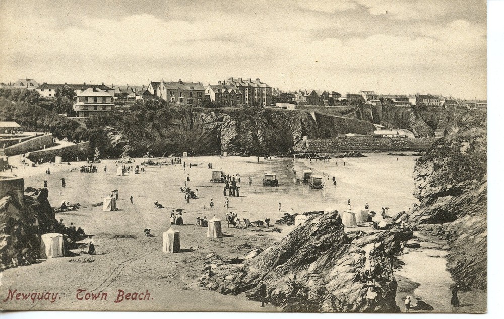 NEWQUAY TOWN BEACH - PC87