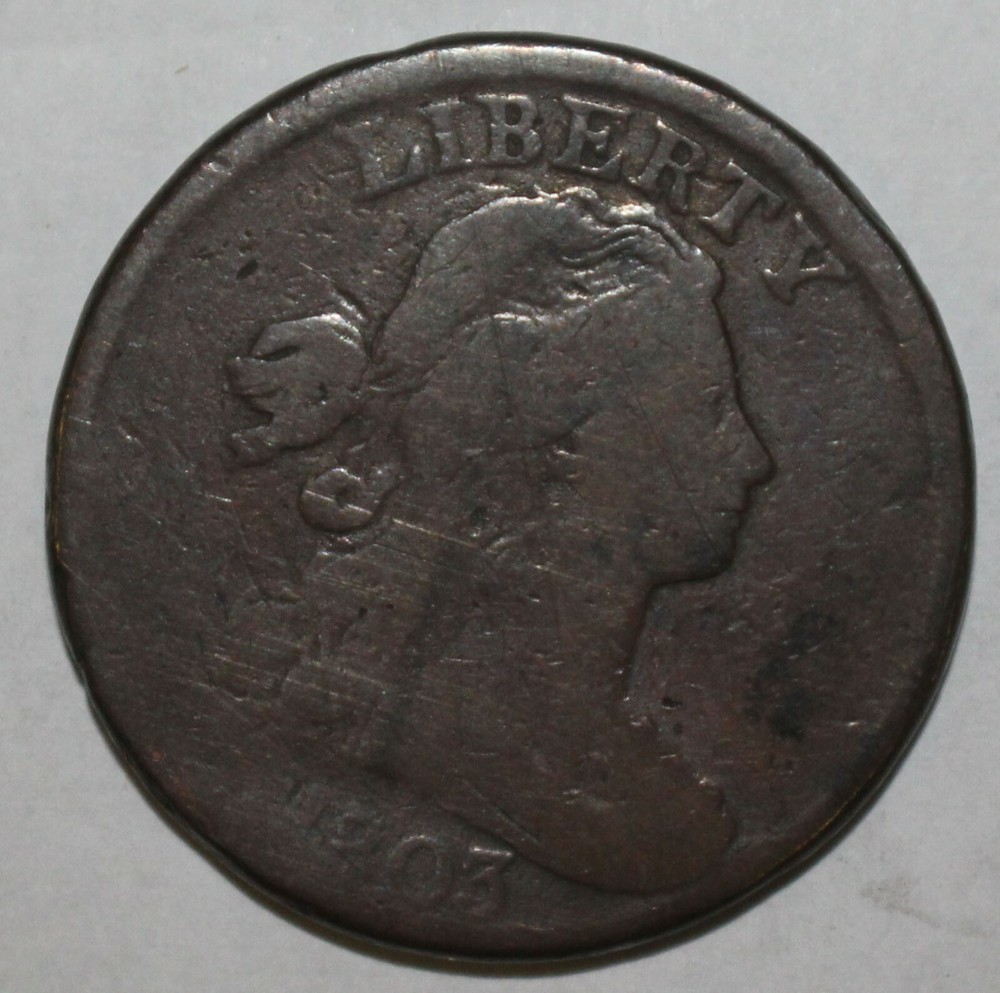 1803 Large Cent WR610