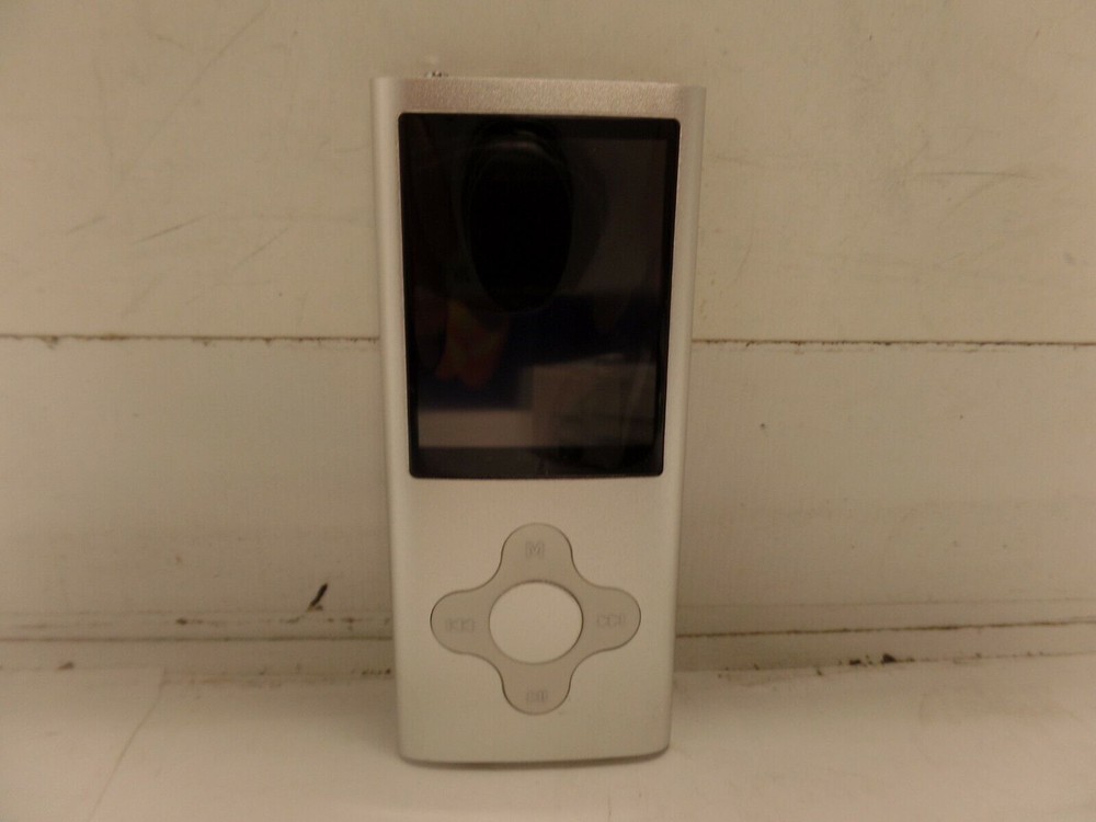 Eclipse ECLIPSE200SL8GB 8GB Silver Flash Portable Media Player AS IS BAD BATTERY