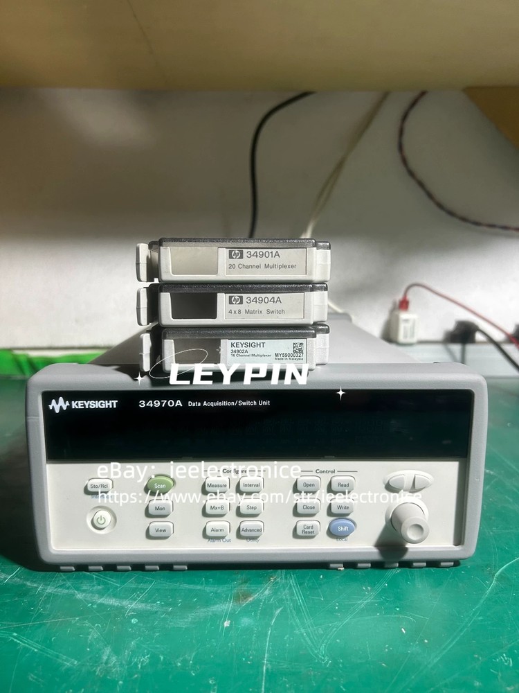 Agilent/Keysight 34970A Data Acquisition Logger Switch Unit (No Module)