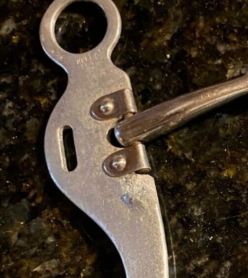 5'' KELLY ALUMINUM SNAFFLE BIT