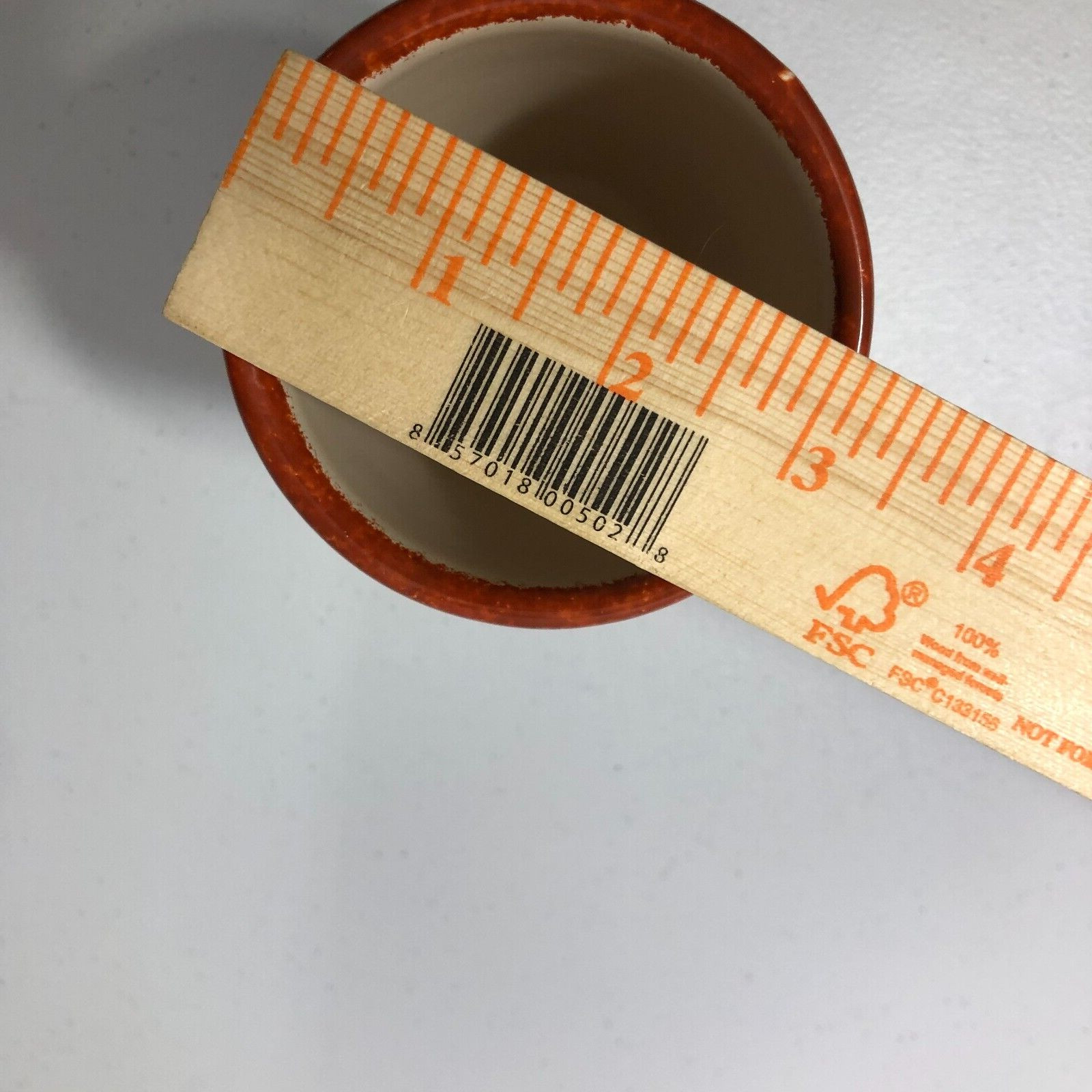 Kay Mallek Original Tuscon Arizona Tumber Goat Pottery Glass Cup