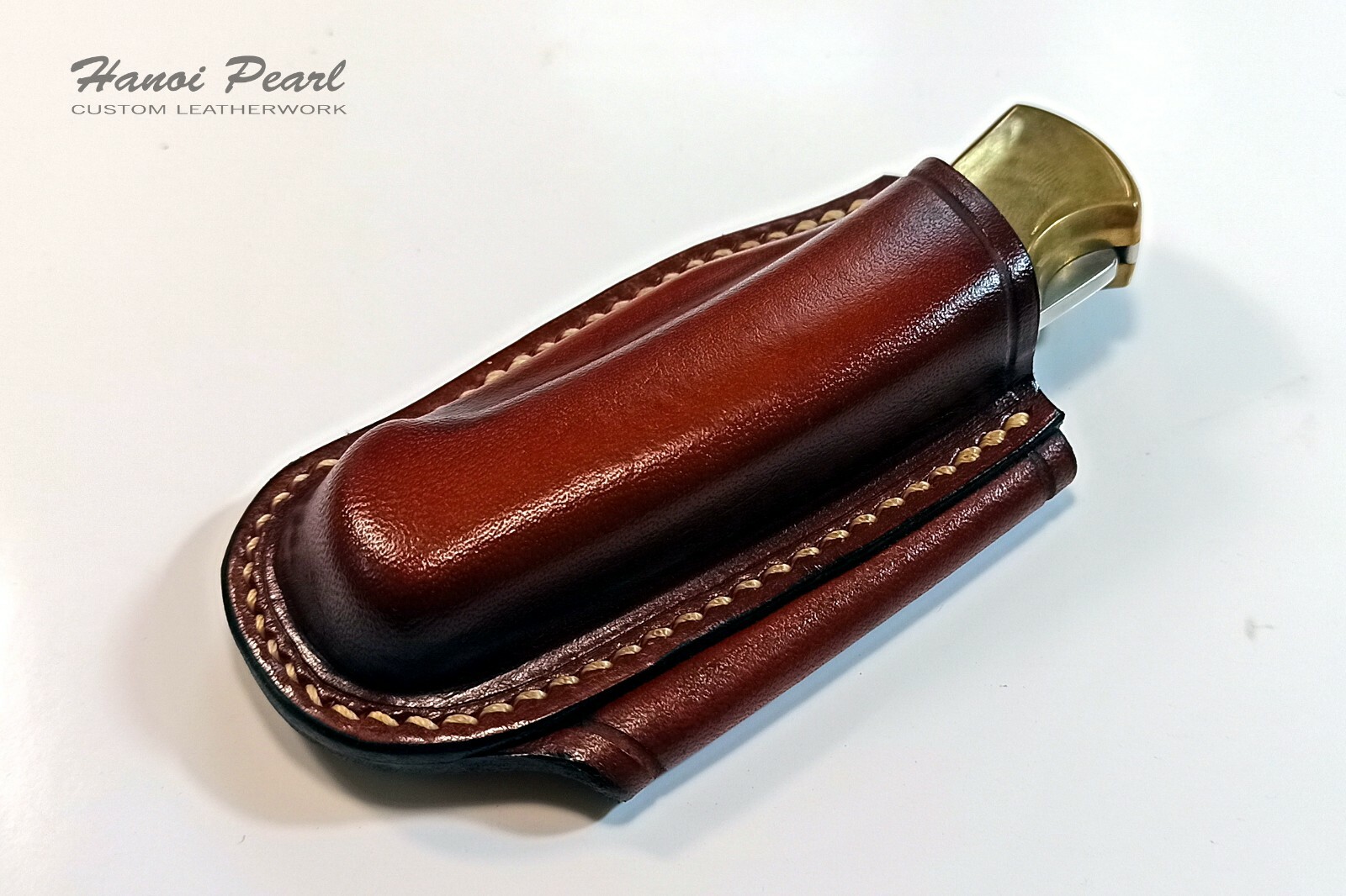 Buck 112 Ranger Sheath | Custom Cross Draw Scout Carry Leather Sheath