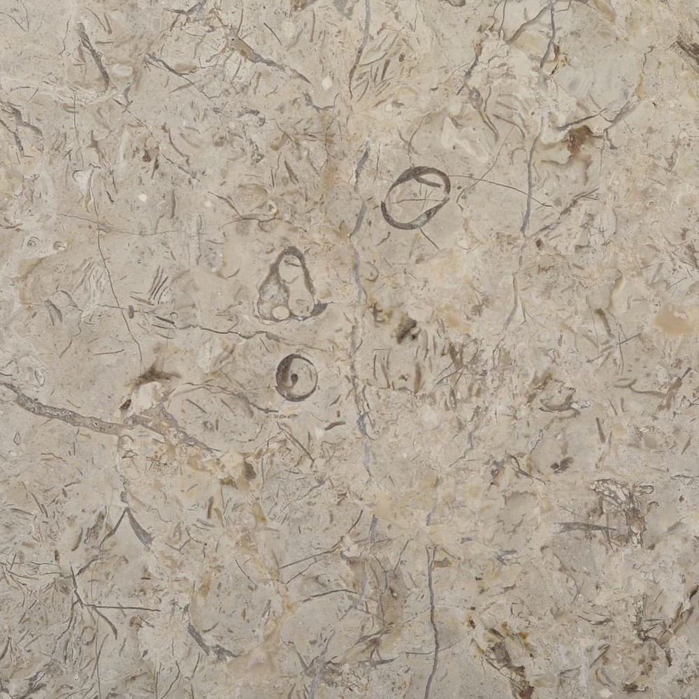 Table Top Grey Marble 20 in diameter Durable Table Top Round