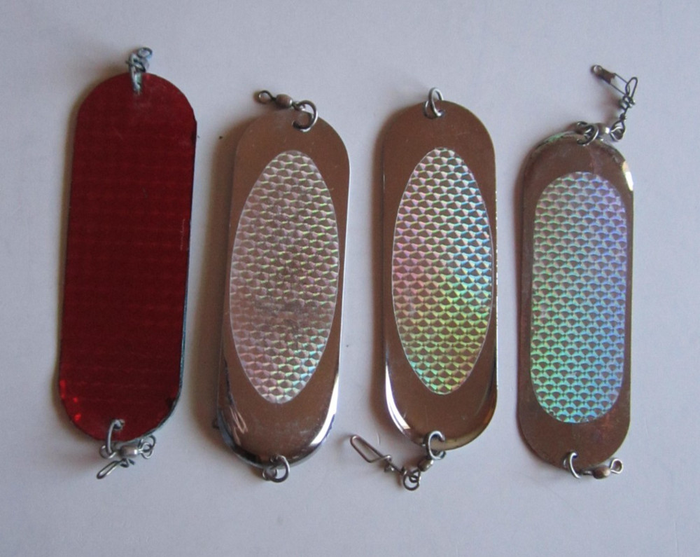 Flashers four 4 Six Inch Dodgers