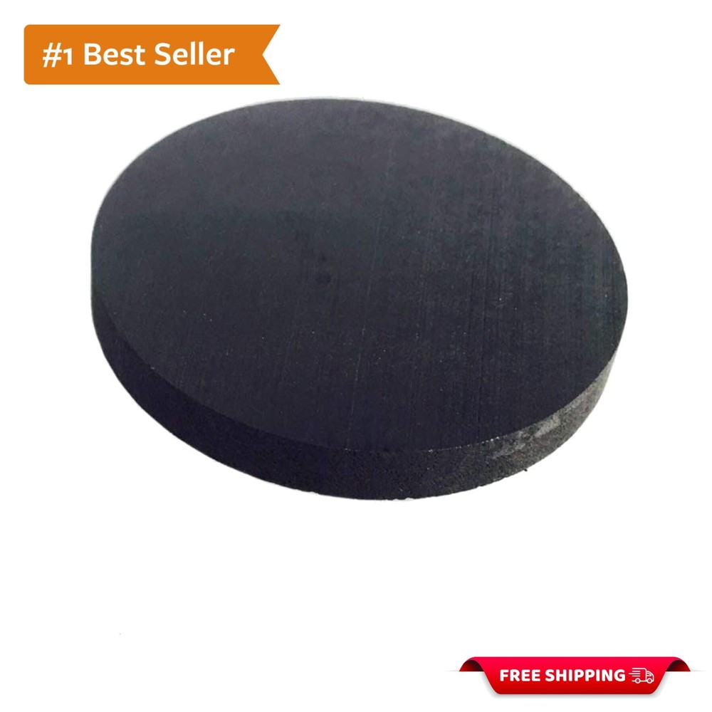 Customizable 40MMx5MM High-Purity Graphite Block for Engineering Applications