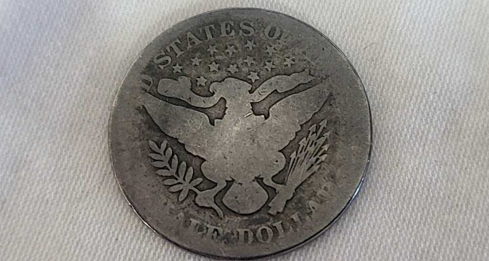 1893 Barber Half Dollar in Almost Good Condition