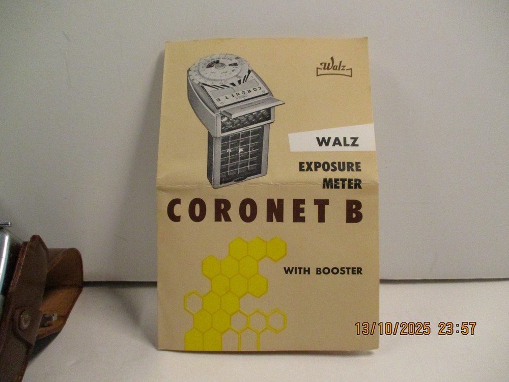 WALZ EXPOSURE METER CORONET B
