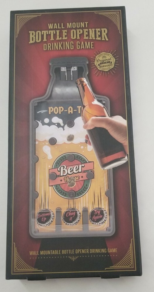 Wall Mount Bottle Opener Drinking Game By Samsonico