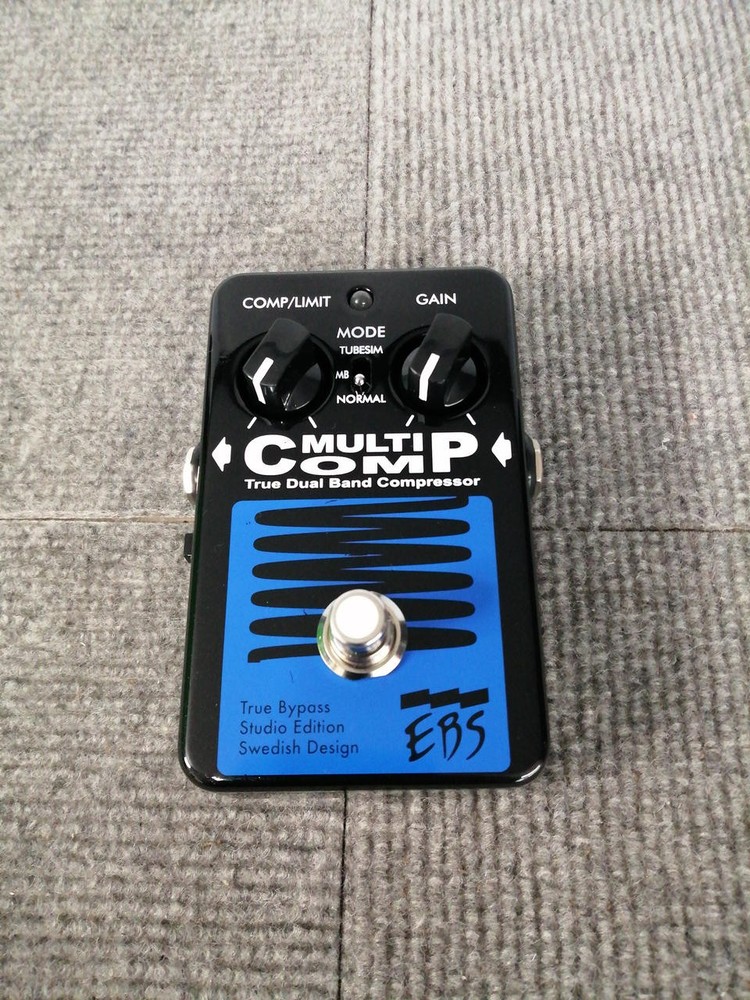 EBS Model MULTI COMP Compressor Effect Pedal