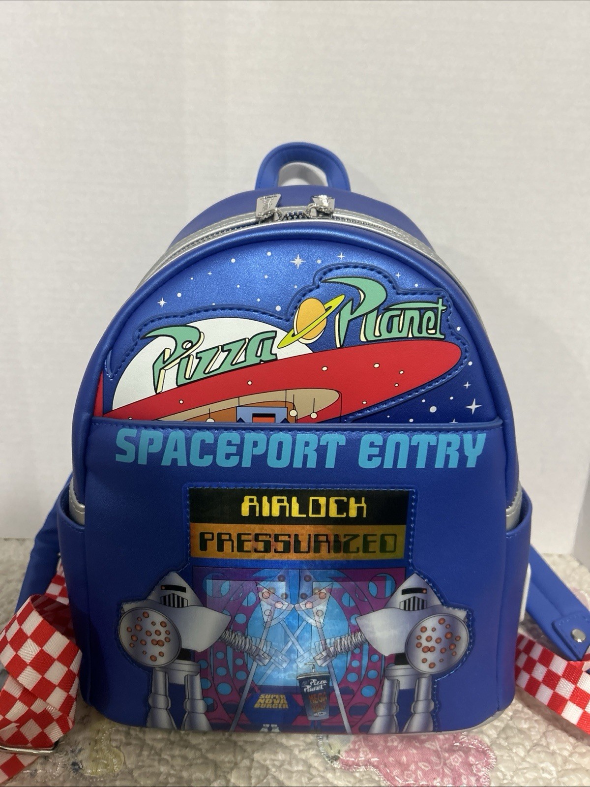 *NEW* Toy Story Pizza Planet Space Entry Mini Backpack Loungefly
