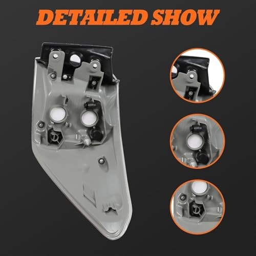 Outer Tail Light Driver Side Compatible with Highlander 2014 2015 2016 Left