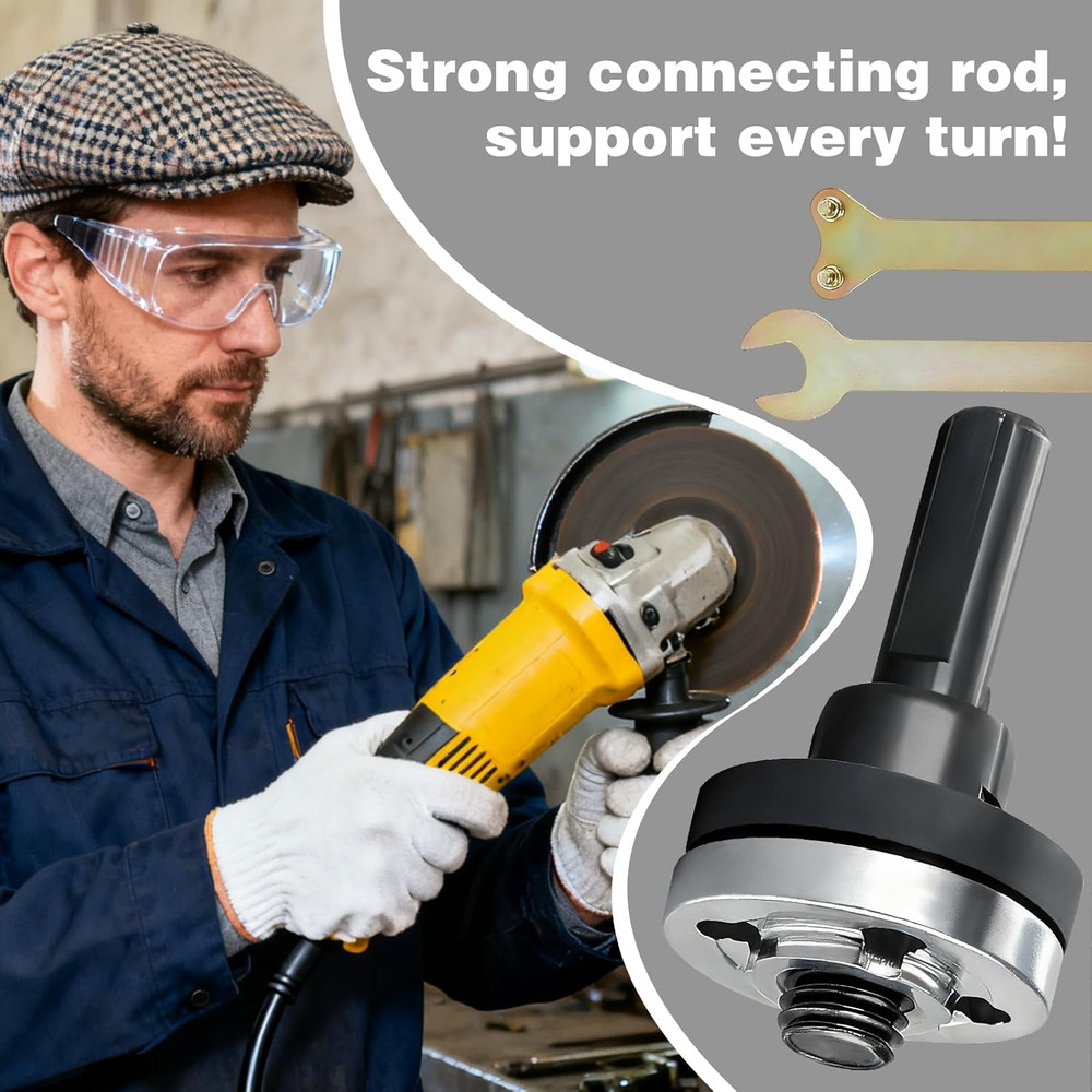 2 Set Angle Grinder Connecting Set, 10Pcs Electric Drill Angle Grinder Connec...