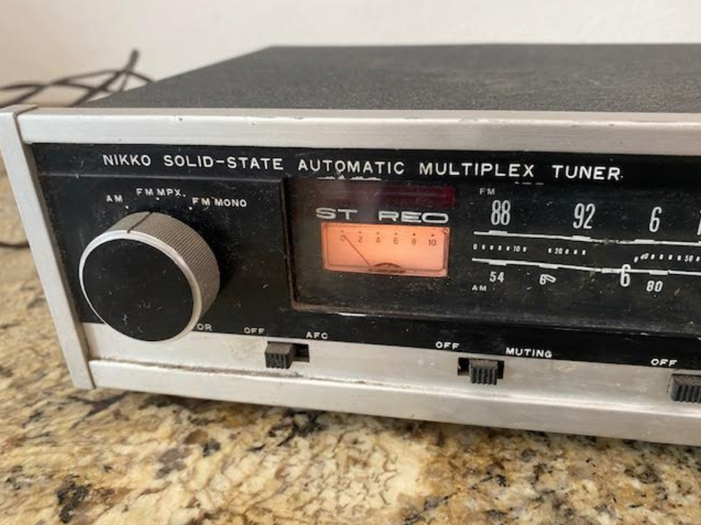 Nikko Solid State Automatic Multiplex Tuner- Parts/repair