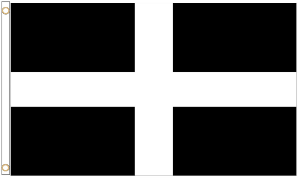 Cornwall Kernow Polyester Flag - Choice of Sizes