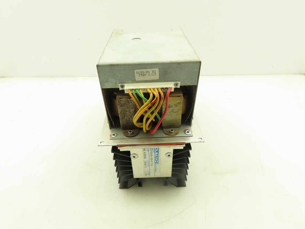 Solitech K3-480-30-1752 Power Controller 480V 3 Phase Missing Card