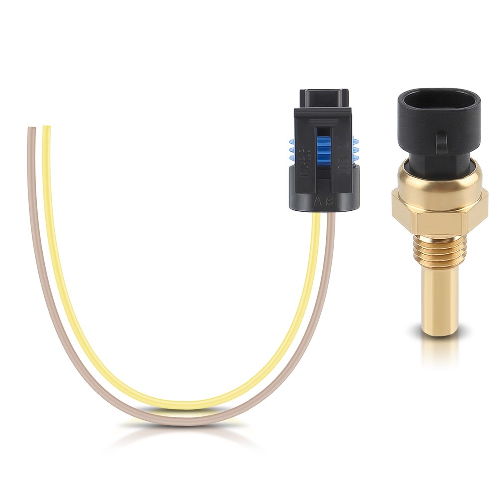Engine Coolant Temp Sensor w/ Connector For Chevy Silverado Avalanche Suburban