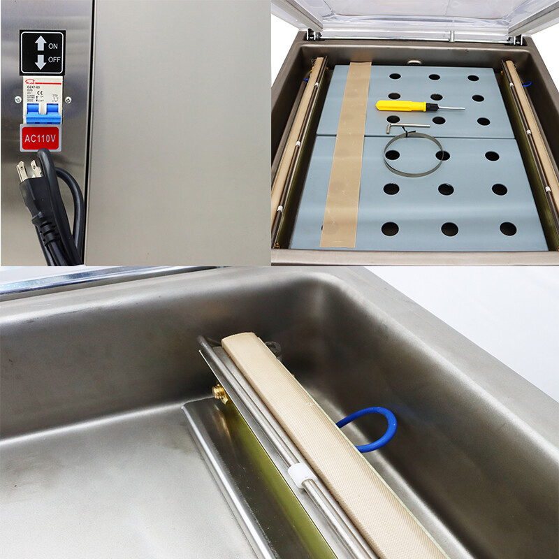 INTBUYING®Powered Single Chamber Vacuum Packaging Sealer Machine DZ-500 Model US