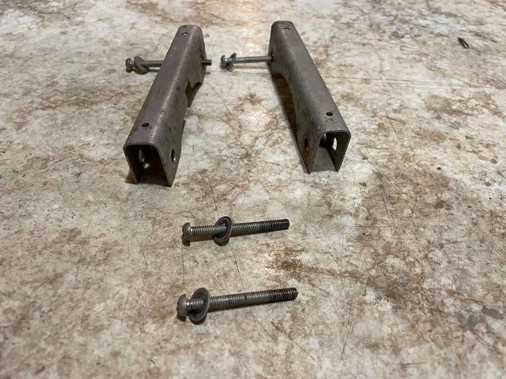1958 Cessna 182 A Landing Light Retainer Brackets Set