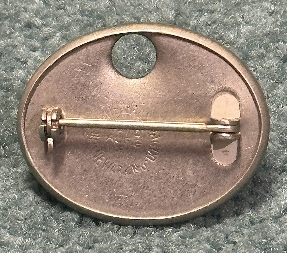 Vintage Pre WWII Workers Badge Proctor & Gamble Sample Pinback Button