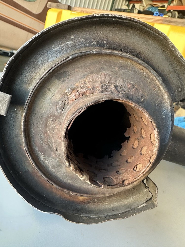 Continental O-300 modified muffler