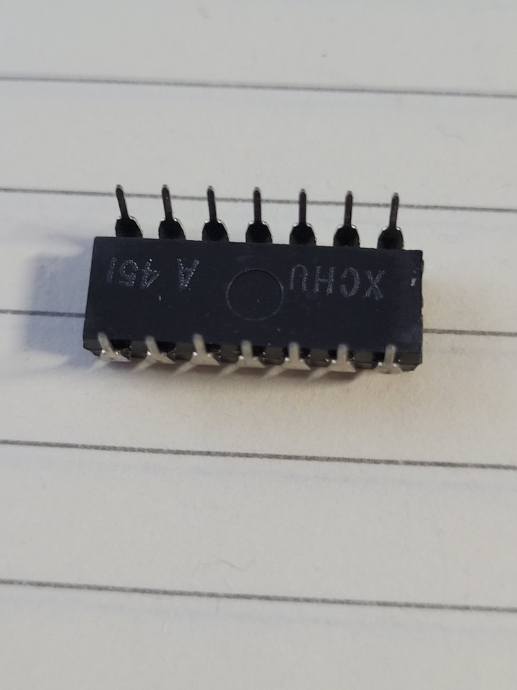 1pc - CD4025BE - IC - Triple 3-Input NOR Gate by RCA