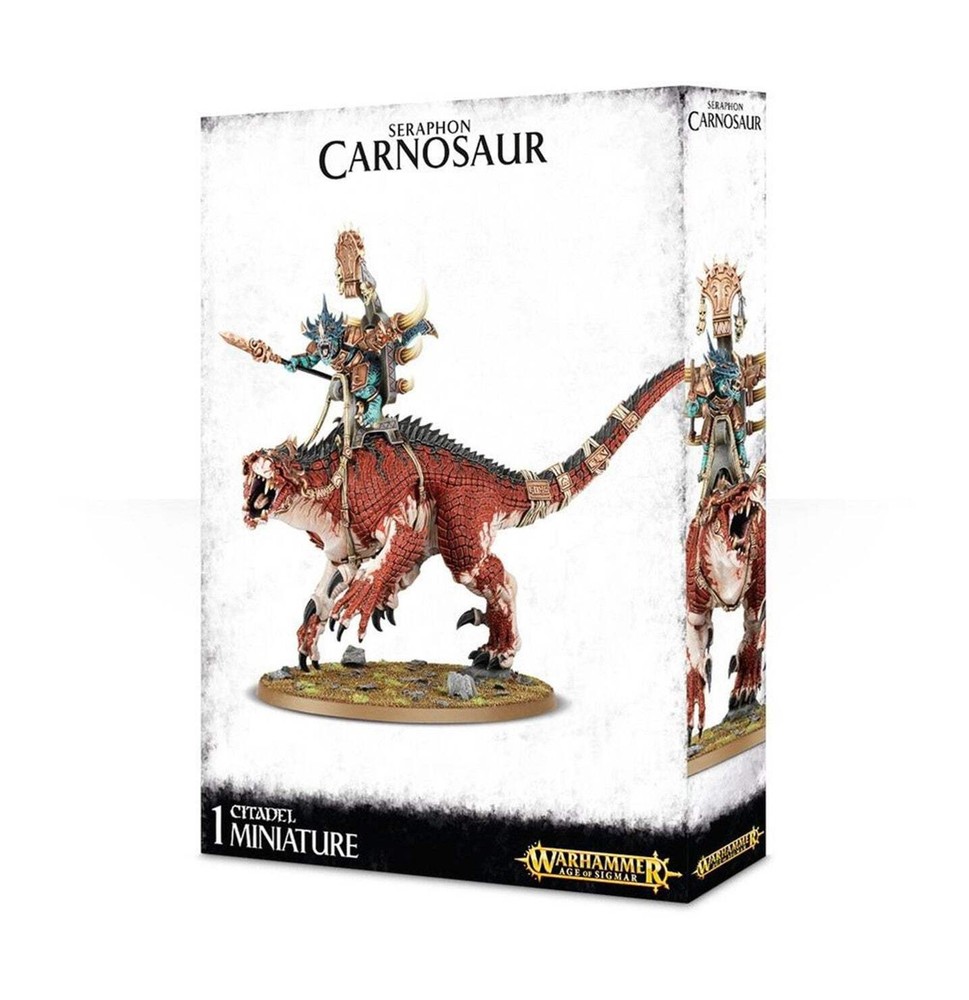 Saurus Carnosaur Skink oracle Seraphon Lizardmen Warhammer