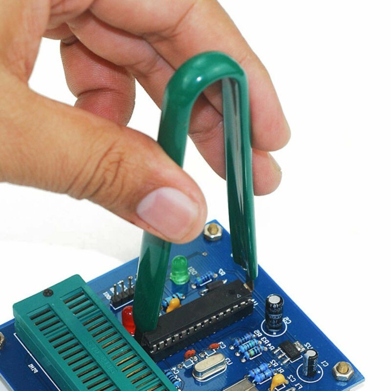 U Type Flat IC Chip Protection Pliers ROM Circuit Board Extractor Removal Puller