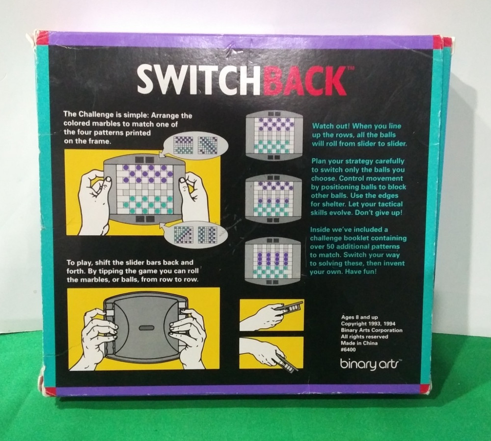Switchback The Maddening Marble Puzzle