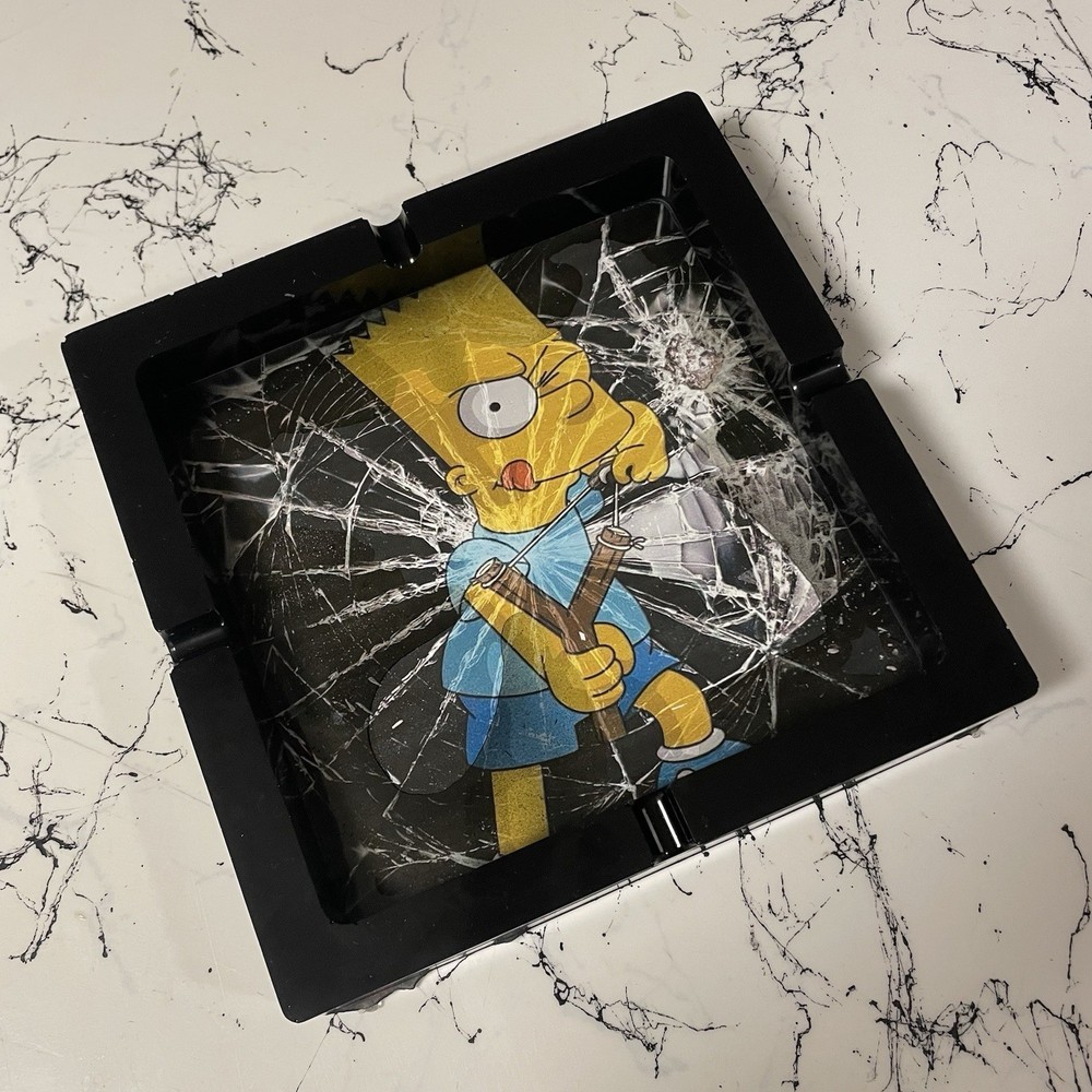 Bart Broken Glass Ashtray