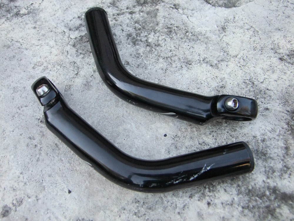 Forte Bicycle Handlebar Ends, One Pair, Black