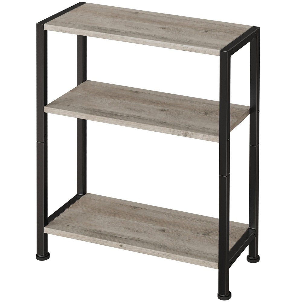 3-Tier Side Table Small EndTable Sofa SideTable for Narrow Spaces Slim EndTab...