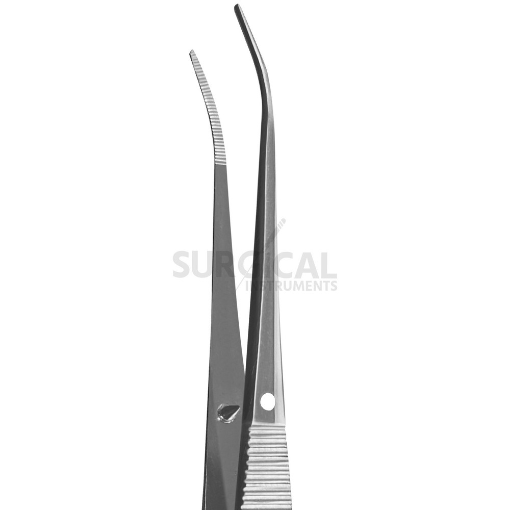 3 Pcs Iris Forceps 4" Serrated Surgical Veterinary Instruments German Grade