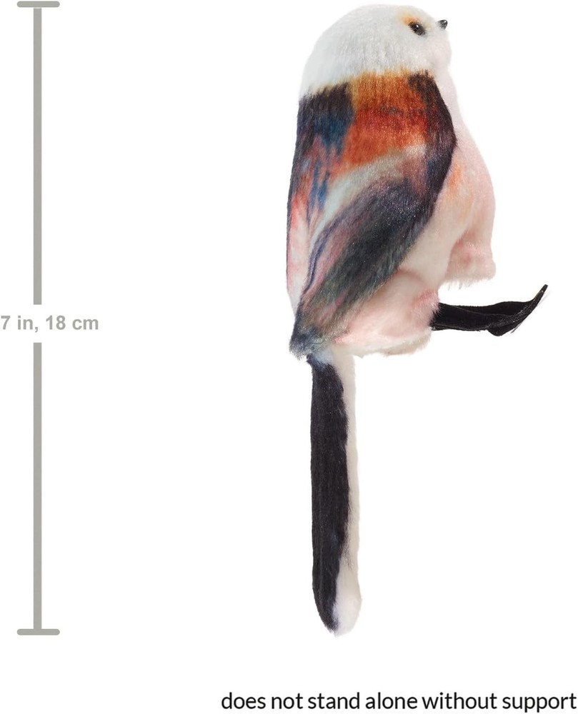 Folkmanis Mini Long-Tailed Tit Finger Puppet