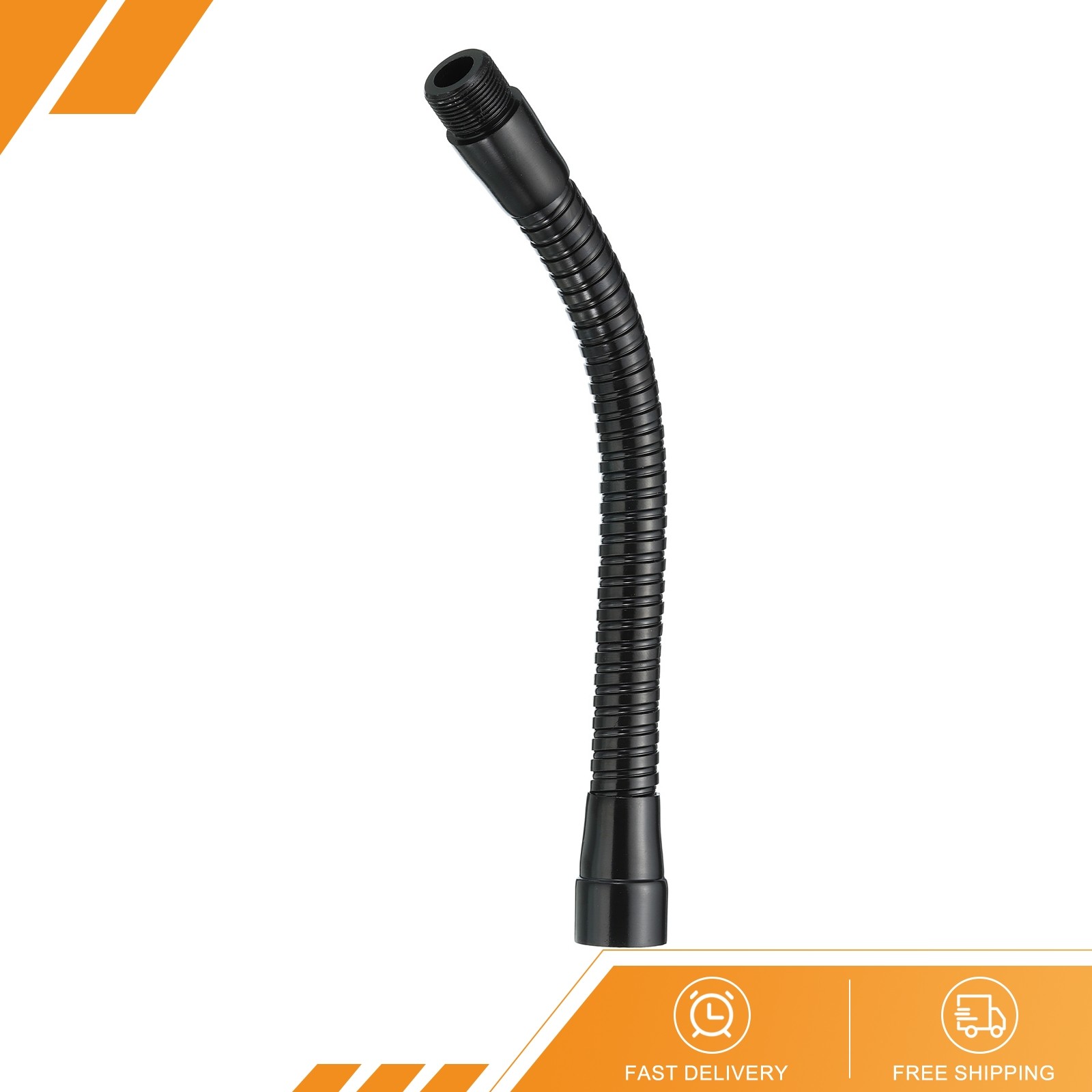 8" Microphone Gooseneck 5/8"-27 Thread Metal Universal Hose Flexible Arm Tube