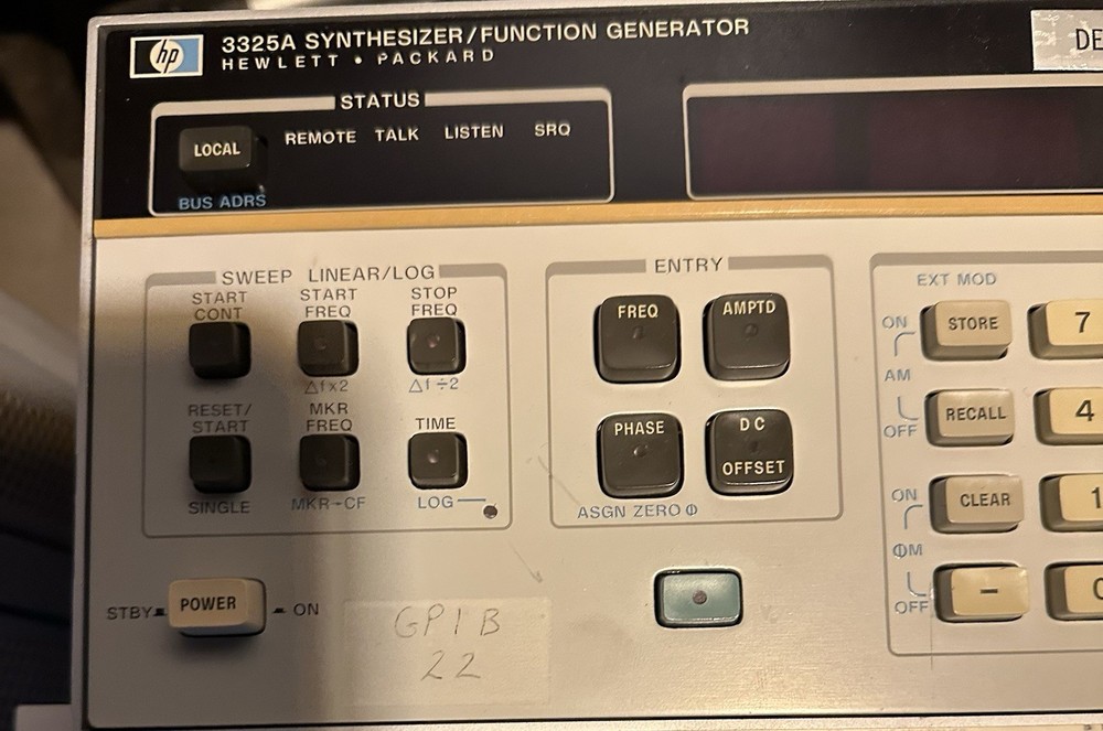 Eight Electronic Engineering Testing Devices, HP, Tektronix, Kepco, Agilent