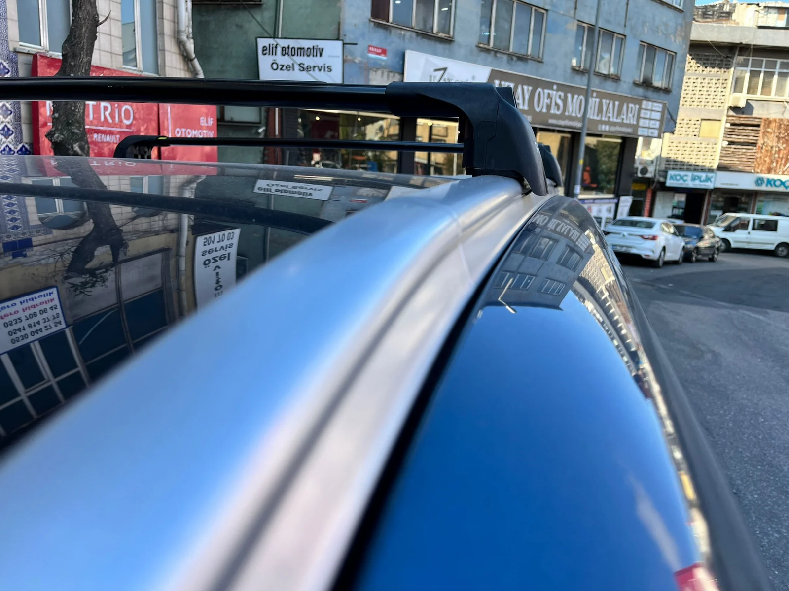 For Ford Transit Connect LWB 2013-Up Roof Rack Cross Bars Metal Bracket Flush Ra